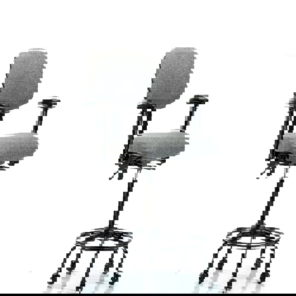 Task Chair: Olefin, Gray